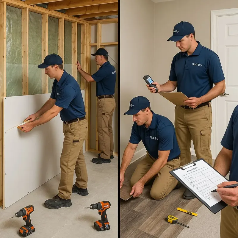 Repairs and Reconstruction process in Genesee County, MI