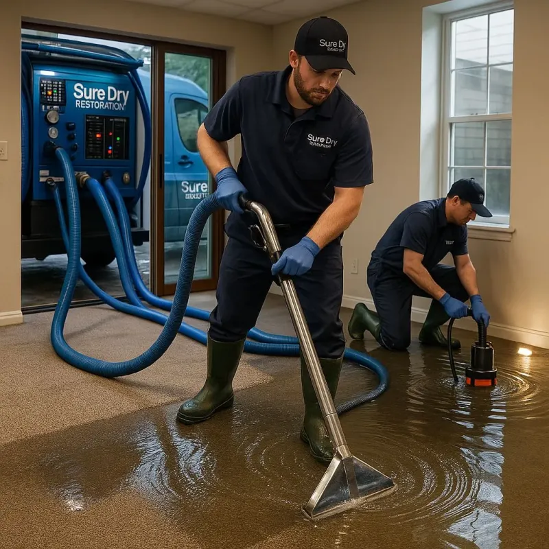 Water Extraction and Removal process in Genesee County, MI